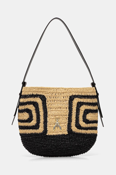 Patrizia Pepe torebka kolor beżowy 8B0287 V048