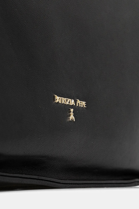 Шкіряна сумочка Patrizia Pepe — SS26-TOD0SZ, чорний — фото 4