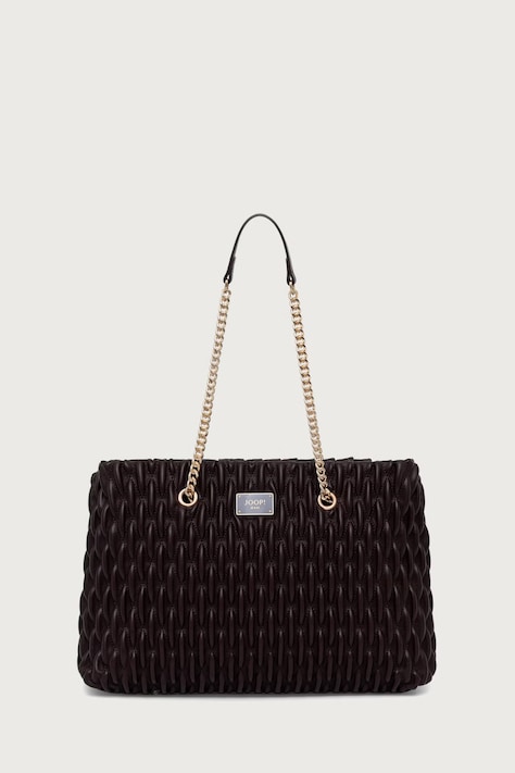 Joop! Torebka shopper damska z imitacji skóry Ruga Niecy brązowa 4130001073
