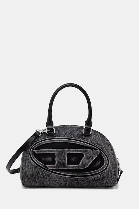 Diesel torebka damska jeansowa 1DR 2.0 RDR DOME czarna X10370.P8764
