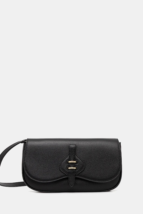 Coccinelle torebka skórzana MAVERY kolor czarny E5 U7F 55 01 01