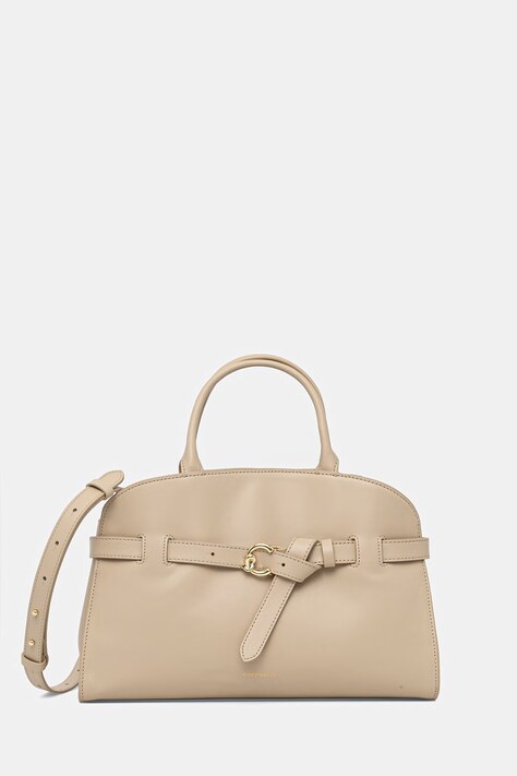 Coccinelle torebka skórzana SABINE kolor beżowy E1 TLA 18 04 01