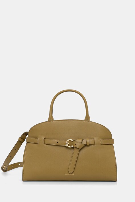 Coccinelle torebka skórzana SABINE kolor zielony E1 TLA 18 04 01