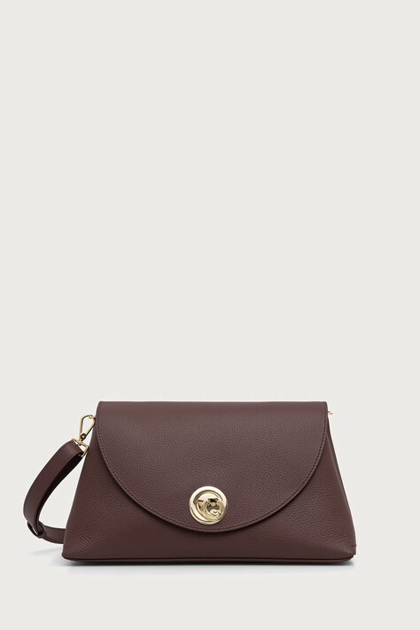 Coccinelle Сумка crossbody для женщин кожаная NIKLA бордо E1 TOA 12 01 01