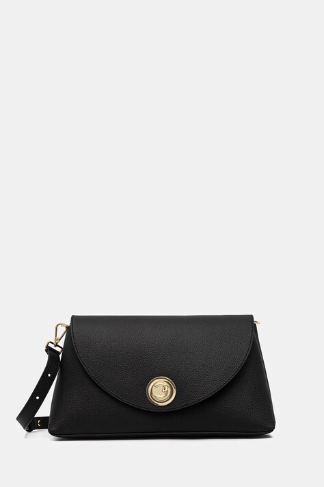 Coccinelle torebka skórzana NIKLA kolor czarny E1 TOA 12 01 01