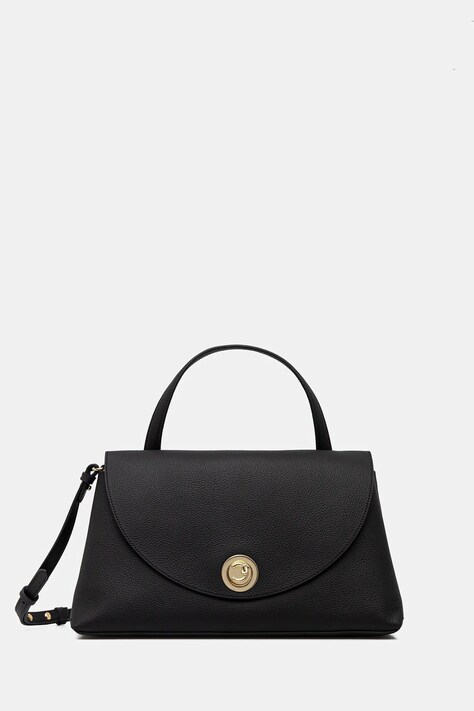 Coccinelle torebka skórzana NIKLA kolor czarny E1 TOA 18 01 01