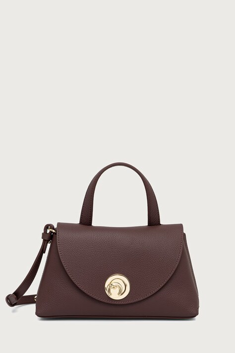 Coccinelle Crossbody kabelka dámska kožená NIKLA burgundská E1 TOA 18 02 01
