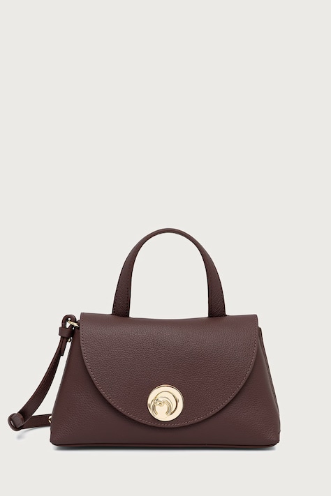 Coccinelle Crossbody torbica ženska usnjena NIKLA bordo E1 TOA 18 02 01