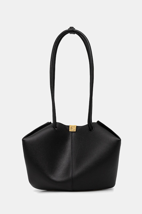 Coccinelle torebka skórzana KAMY kolor czarny E1 U2L 11 03 01