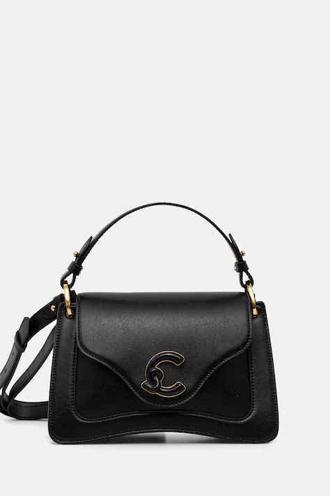 Coccinelle torebka skórzana C-ME CALF&MARB kolor czarny E1 U4G 18 02 01