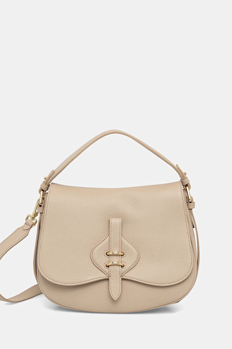 Coccinelle torebka skórzana MAVERY kolor beżowy E1 U7F 18 01 01