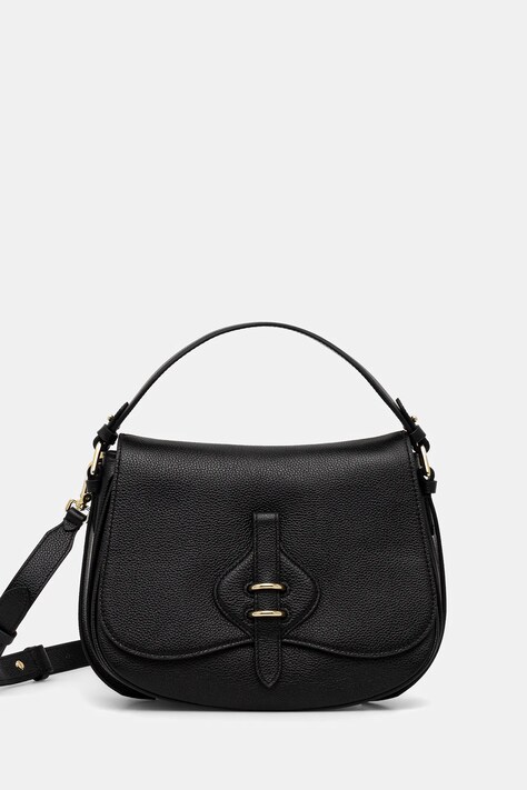 Coccinelle torebka skórzana MAVERY kolor czarny E1 U7F 18 01 01