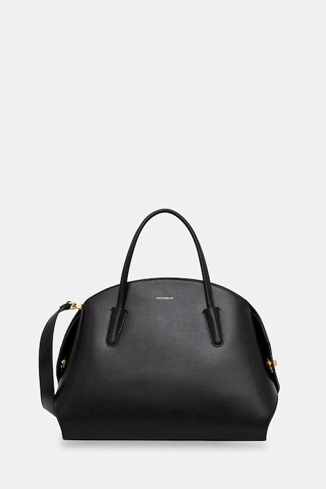 Coccinelle torebka skórzana TYLDE kolor czarny E1 U7K 18 01 01