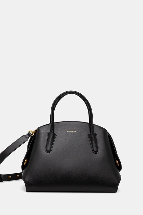 Coccinelle torebka skórzana TYLDE kolor czarny E1 U7K 18 02 01