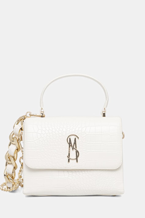 Steve Madden kufríková kabelka dámska z imitácie kože Bworsh-C biela SM13002457