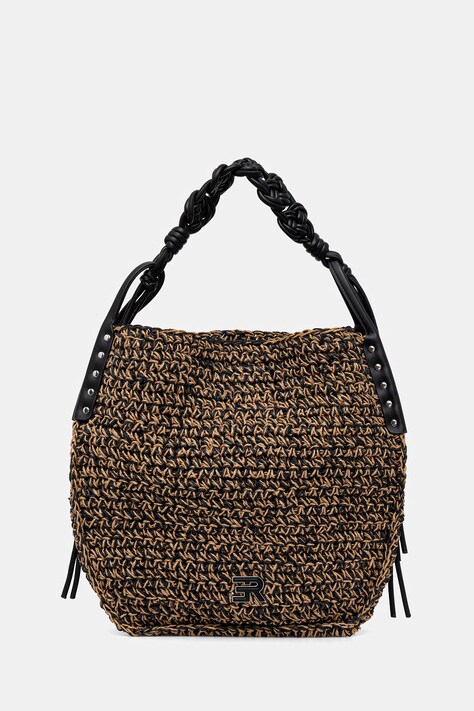 Ermanno Firenze torebka kolor brązowy D48ES006E2D