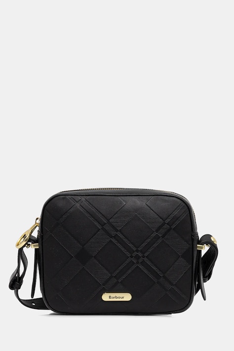 Barbour torebka skórzana Daphne kolor czarny LBA0510