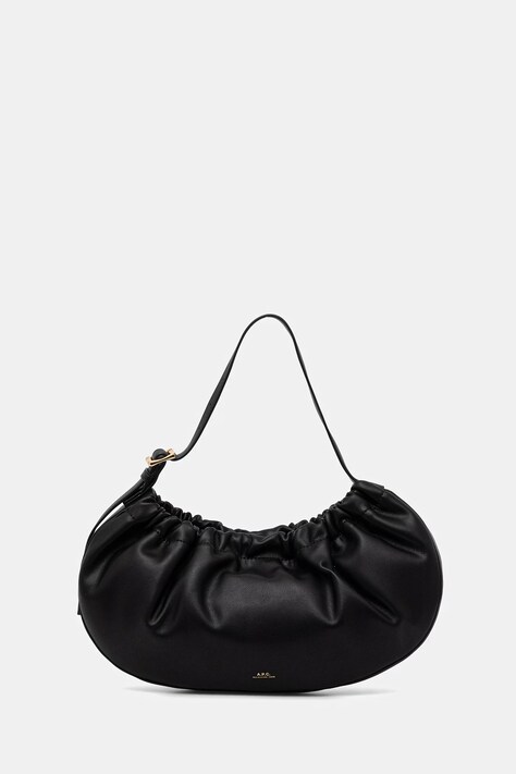 A.P.C. torebka SAC NINON HOOP kolor czarny PUAAT.F67049