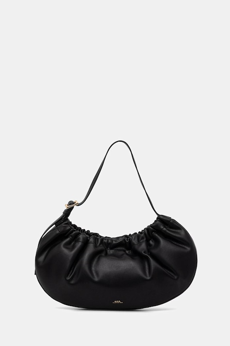 A.P.C. torebka SAC NINON HOOP kolor czarny PUAAT.F67049