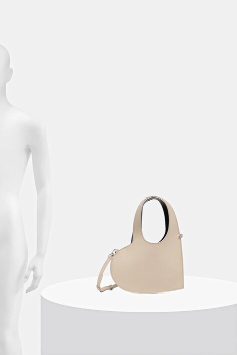 Шкіряна сумочка Coperni Mini Heart — фото 6