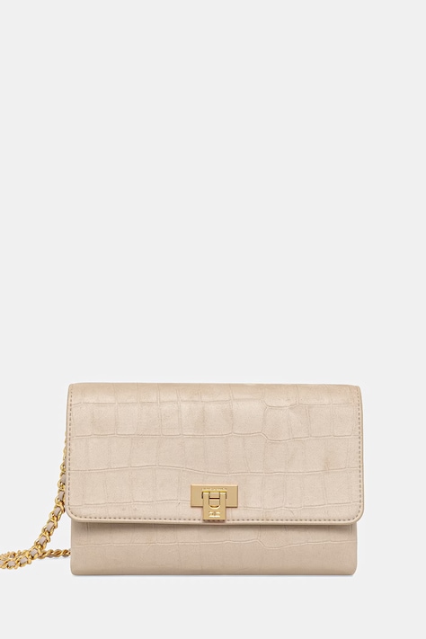 Elisabetta Franchi kopertówka damska beżowa BS64A61E2