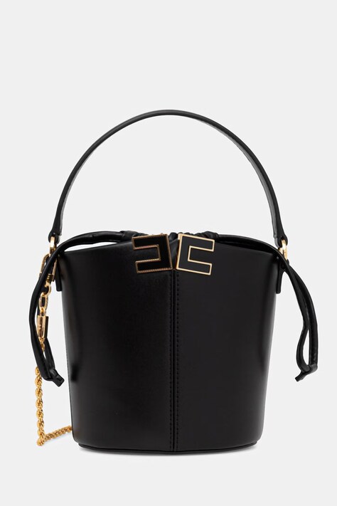 Elisabetta Franchi torebka kuferek damska czarna BS92A61E2