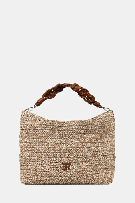 ERMANNO Firenze torebka shopper damska beżowa 12402085