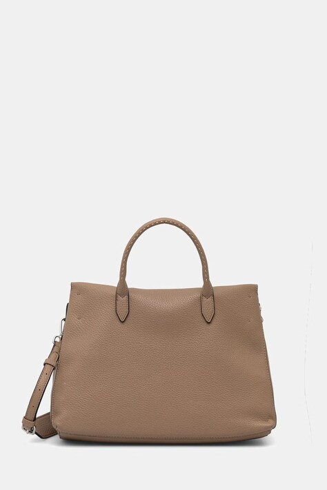 ERMANNO Firenze torebka damska z imitacji skóry beżowa 12402114