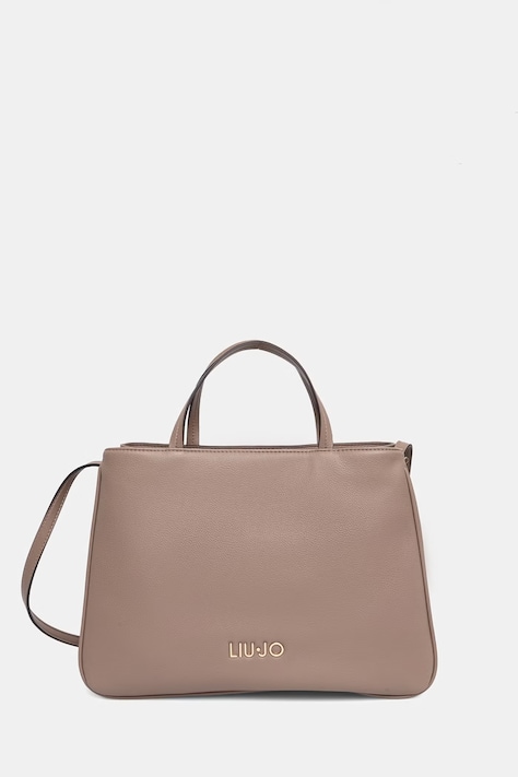 Liu Jo torebka shopper damska brązowa AA6049 E1120