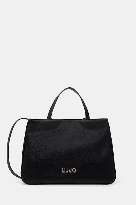 Liu Jo torebka shopper damska czarna AA6049 E1120