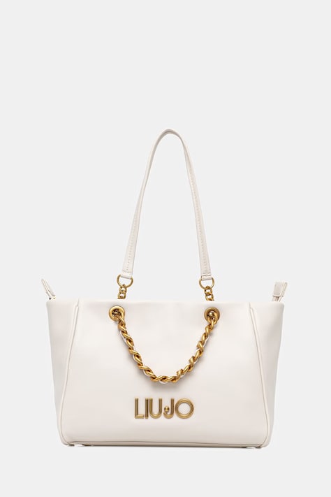 Liu Jo torebka shopper damska beżowa AA6117 E0958