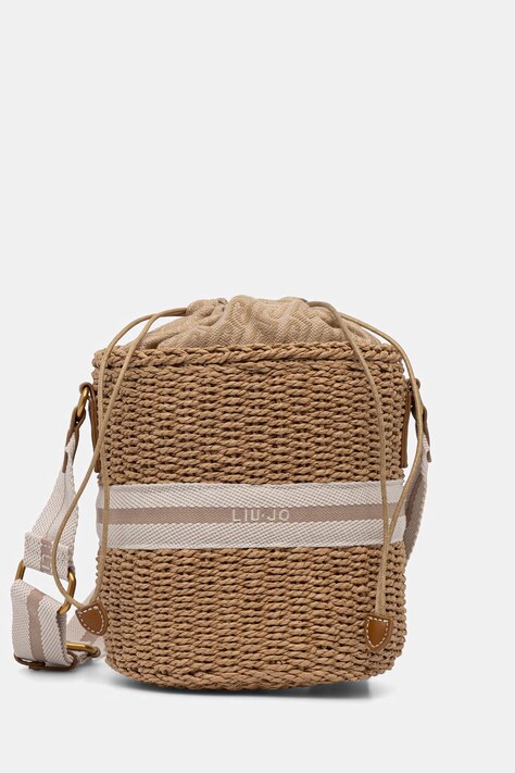 Liu Jo torba plażowa damska beżowa AA6218 A0005