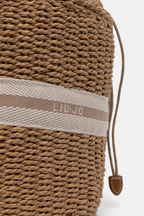 Liu Jo torba plażowa damska beżowa AA6218 A0005