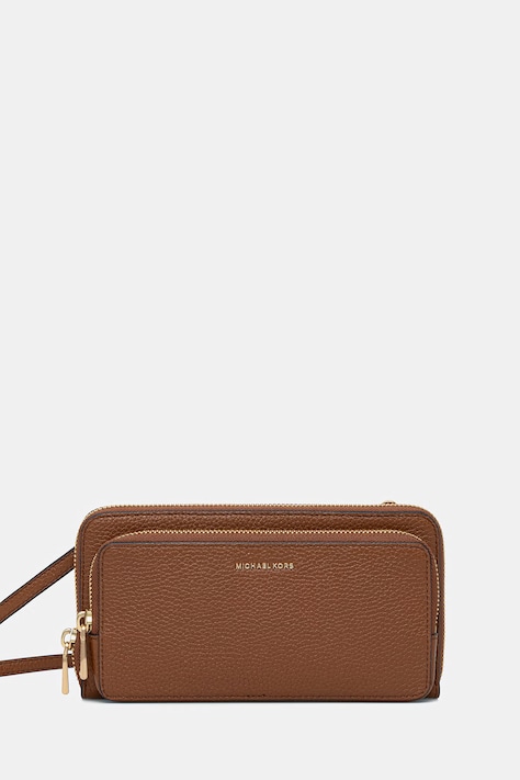 MICHAEL Michael Kors torebka crossbody damska skórzana brązowa 32F5GJ6C7L