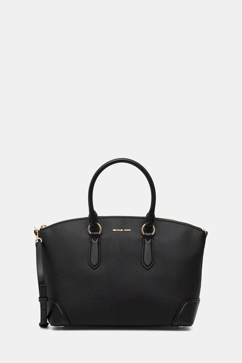 MICHAEL Michael Kors torebka skórzana kolor czarny 30R6G1WS7V