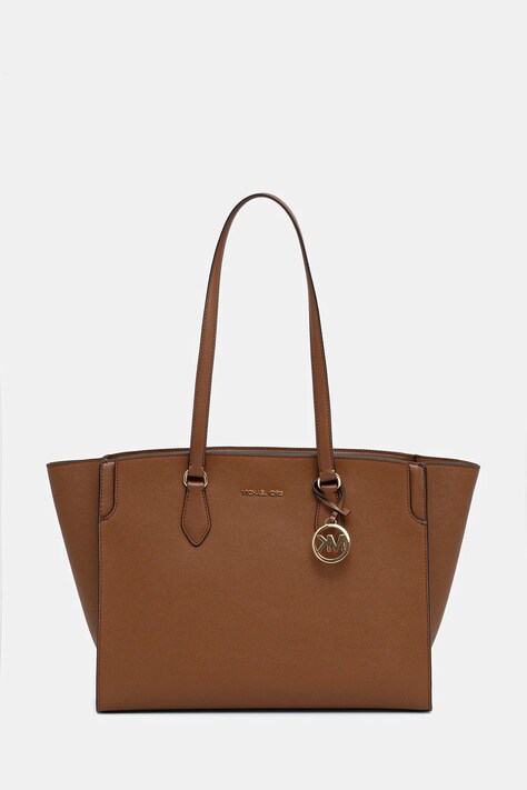 MICHAEL Michael Kors torebka skórzana kolor brązowy 30R6GQ6T7L