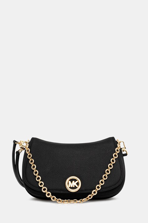 MICHAEL Michael Kors torebka skórzana kolor czarny 30R6GY5S2L