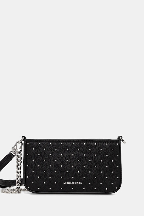 MICHAEL Michael Kors torebka skórzana kolor czarny 32R6SYTU1L