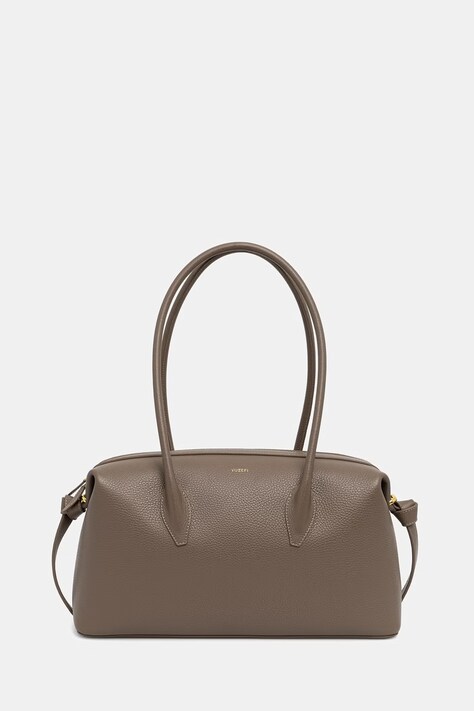 Yuzefi torebka bagietka damska skórzana BRIOCHE DUFFLE beżowa YUZPF25-HB-BD-L052