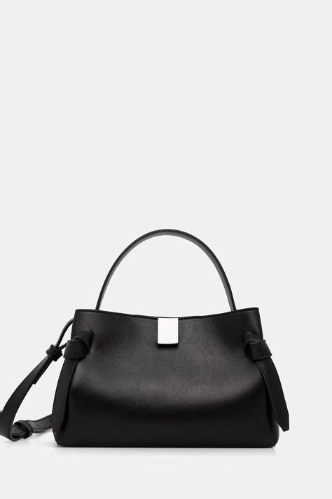 Yuzefi torebka crossbody damska skórzana GYOZA MINI czarna YUZSS26-HB-MGZ-L072