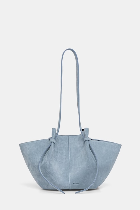 Yuzefi kabelka typu shopper dámska semišová MOCHI modrá YUZSS26-HB-MO-S027