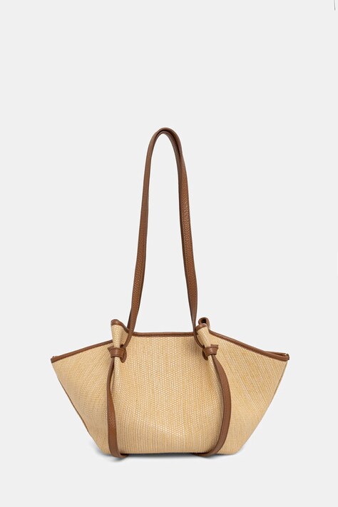 Yuzefi torebka damska MOCHI beżowa YUZSS26-HB-MO-F013