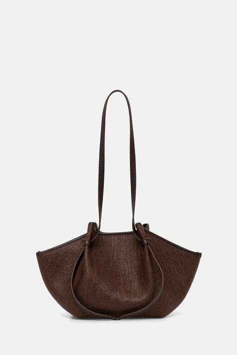 Yuzefi torebka shopper damska MOCHI brązowa YUZSS26-HB-MO-F012