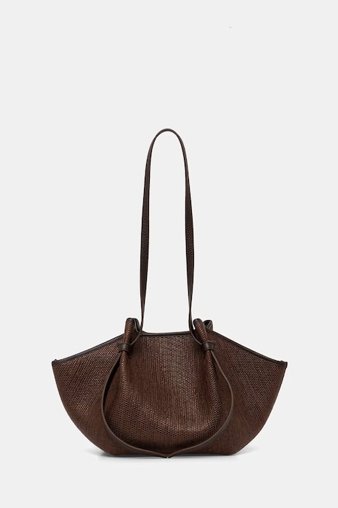 Yuzefi torebka shopper damska MOCHI brązowa YUZSS26-HB-MO-F012