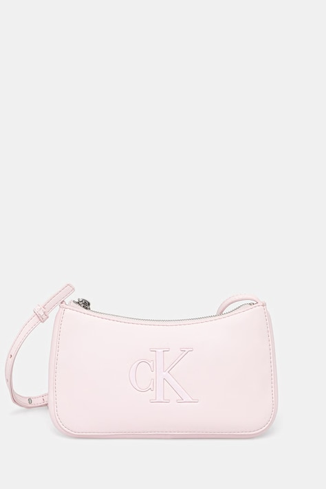 Calvin Klein geantă crossbody pentru femei roz LV04F1125G
