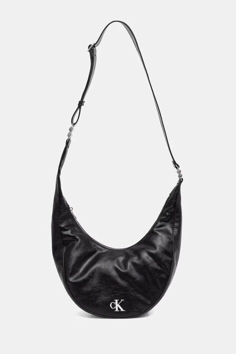 Calvin Klein torebka damska z imitacji skóry czarna LV04F3512G