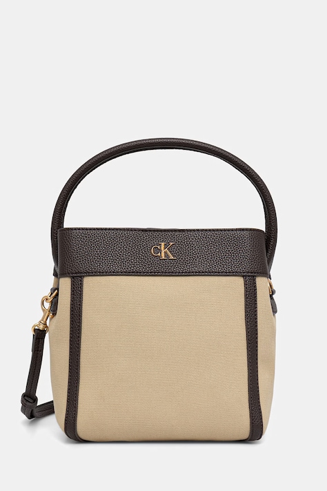 Calvin Klein Μικρή τσάντα γυναικεία μπεζ LV04F3348G