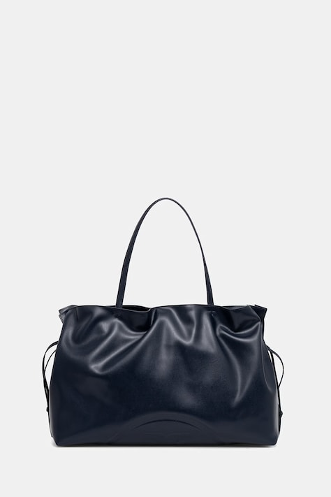 Tory Burch torebka tote damska z imitacji skóry Ella granatowa 178767