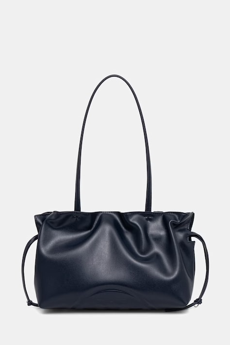 Tory Burch torebka tote damska z imitacji skóry Ella granatowa 178768