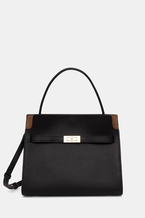 Tory Burch torebka crossbody damska skórzana Lee Radziwill czarna 176635